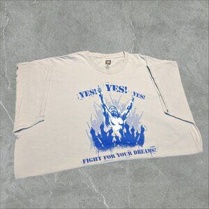 DANIEL BRYAN WWE AUTHENTIC "Fight for Your Dreams" Gray‎ Men's T-Shirt 4XL XXXXL